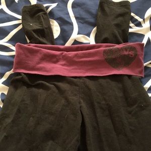 Victoria’s Secret foldover leggings